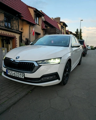 Skoda Octavia cena 112000 przebieg: 75000, rok produkcji 2021 z Gostyń małe 379